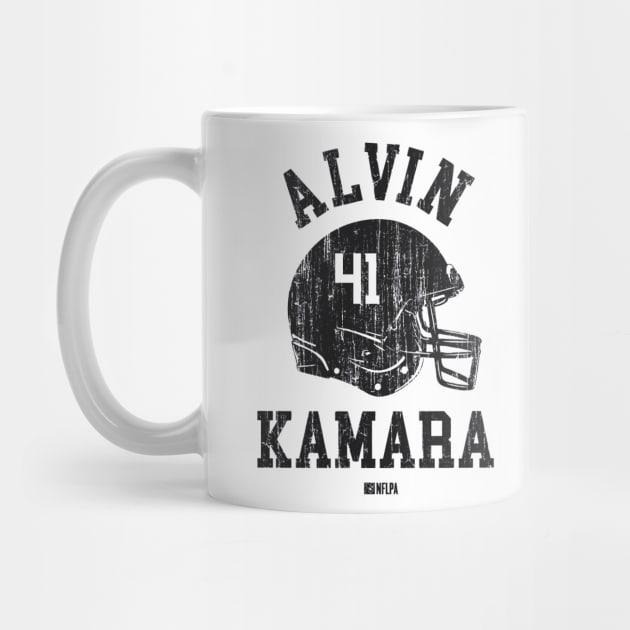 Alvin Kamara New Orleans Helmet Font by TodosRigatSot